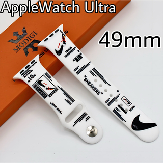 アップルウォッチ(Apple Watch)のapple watch ultra ベルト アップルウォッチ ウルトラ バンド(ラバーベルト)