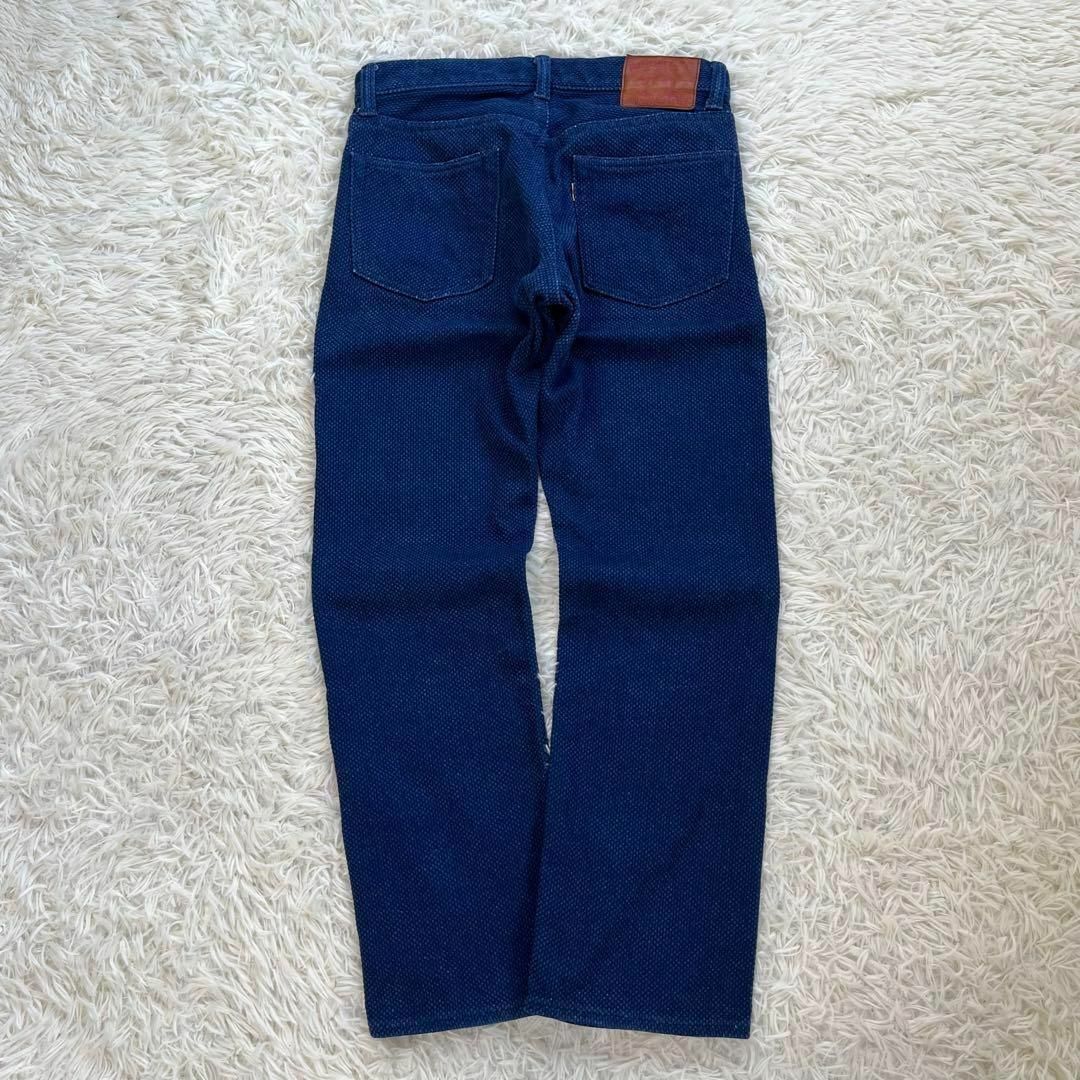 MOMOTARO JEANS(モモタロウジーンズ)の【美品】桃太郎ジーンズ　刺し子 デニム パンツ　インディゴ染め　01-088 メンズのパンツ(デニム/ジーンズ)の商品写真