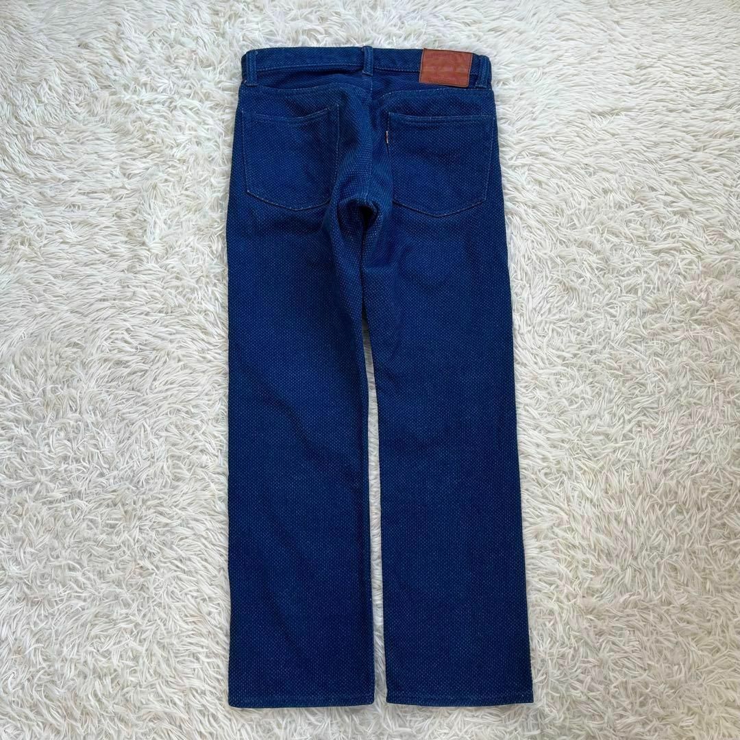 MOMOTARO JEANS(モモタロウジーンズ)の【美品】桃太郎ジーンズ　刺し子 デニム パンツ　インディゴ染め　01-088 メンズのパンツ(デニム/ジーンズ)の商品写真