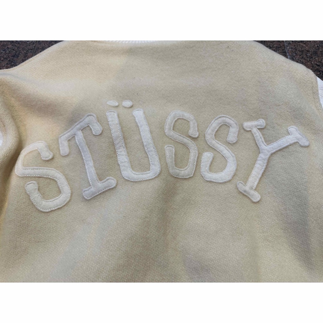 STUSSY - 2005 USA製 OLD STUSSY 25周年 スタジャン XL 美品の STUSSY - 2005 USA製 OLD STUSSY 25周年 スタジャン XL 美品の