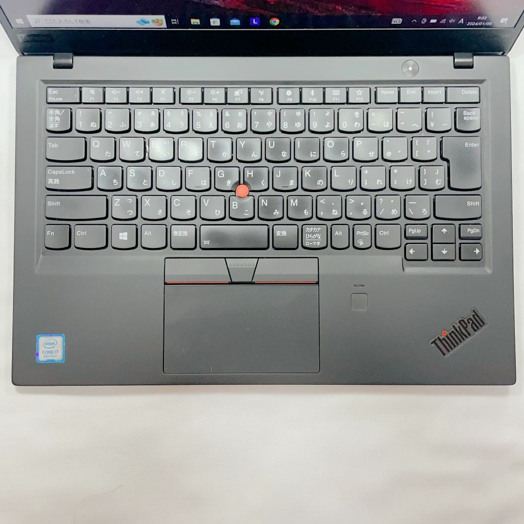 【バッテリー残91%】軽量薄型 ThinkPad X1 Carbon 16GB