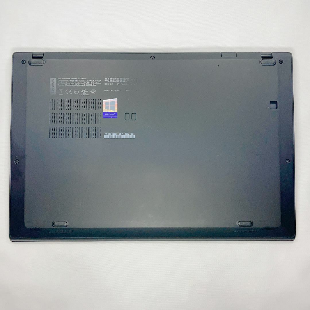 Lenovo(レノボ)の【バッテリー残91%】軽量薄型 ThinkPad X1 Carbon 16GB スマホ/家電/カメラのPC/タブレット(ノートPC)の商品写真