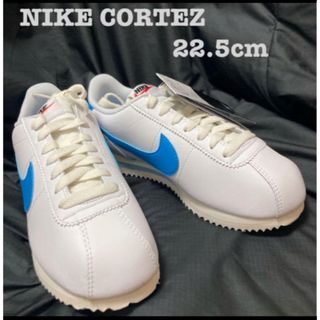 NIKE - 【新品未使用】NIKE W Cortez ホワイト UNVブルー 22.5cmの通販