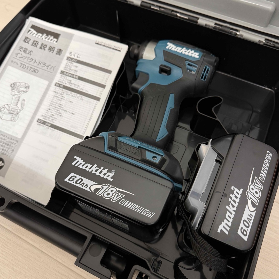 Makita(マキタ)の格安早い者勝ち新品未使用マキタ インパクトドライバー 18V 自動車/バイクのバイク(工具)の商品写真