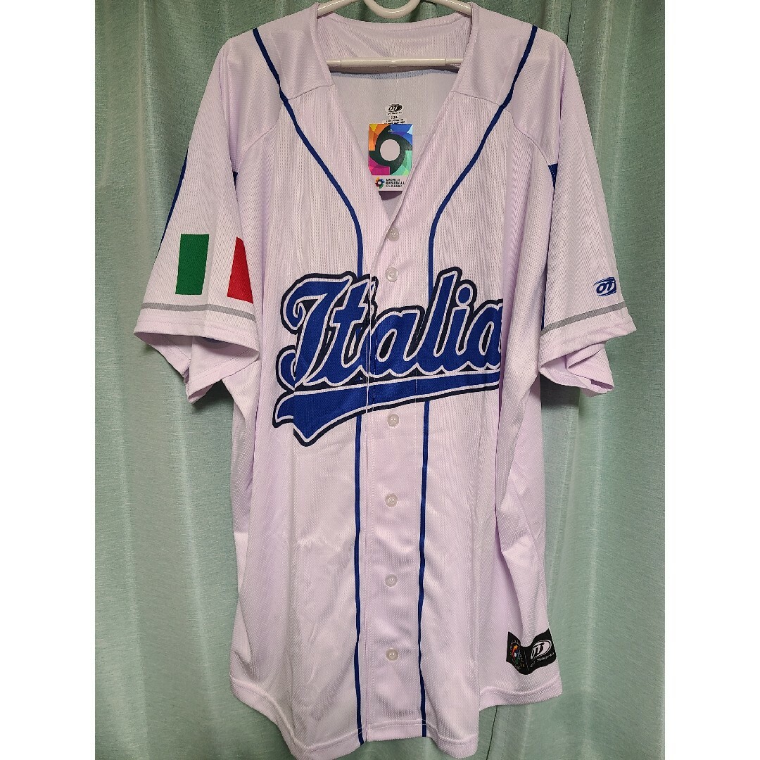 2023 WBC イタリア代表監督 MIKE PIAZZA ユニフォーム スポーツ/アウトドアの野球(記念品/関連グッズ)の商品写真