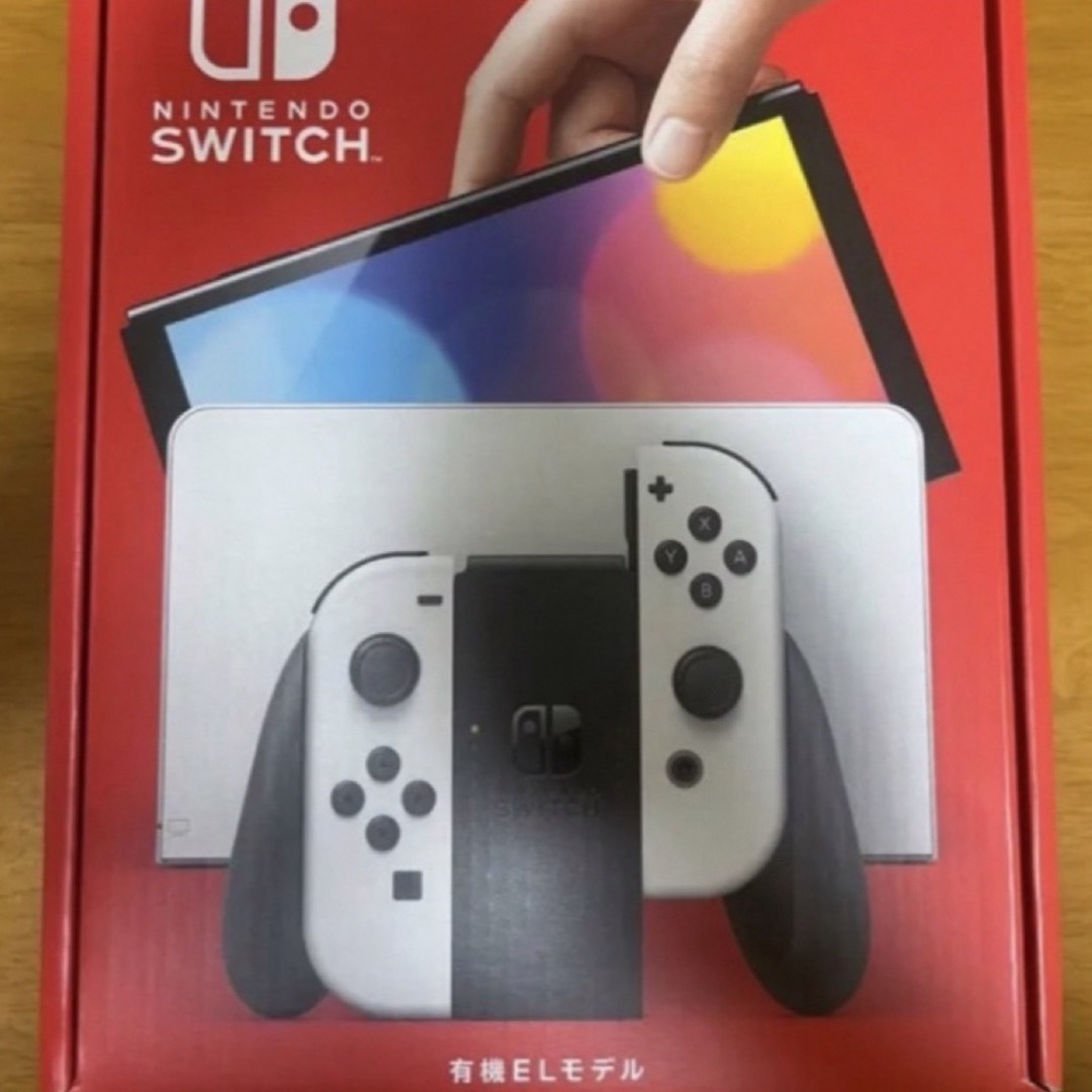 Nintendo Switch(ニンテンドースイッチ)の任天堂Switch 有機EL エンタメ/ホビーのゲームソフト/ゲーム機本体(家庭用ゲーム機本体)の商品写真