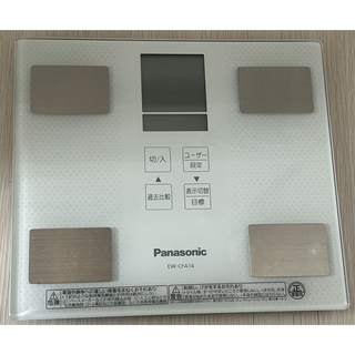 Panasonic（パナソニック） 体組成計 EW-CFA14-W　ホワイト(体重計/体脂肪計)