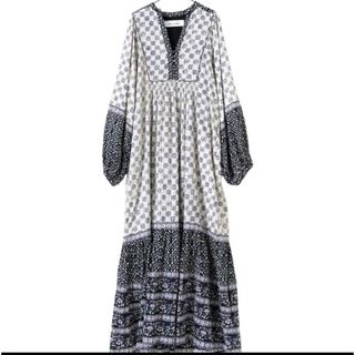 Sara Mallika - Sara mallikaサラマリカEthnic Print Dressワンピース