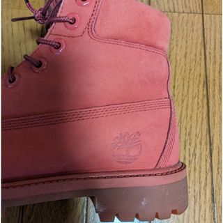 ティンバーランド(Timberland)のティンバーランド　赤　ブーツ(ブーツ)