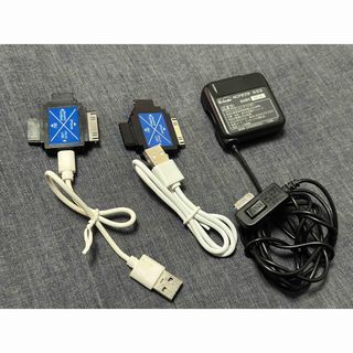 エヌティティドコモ(NTTdocomo)の中古 NTTドコモ  ACアダプタN02　ガラケー充電器 おまけ付き(バッテリー/充電器)