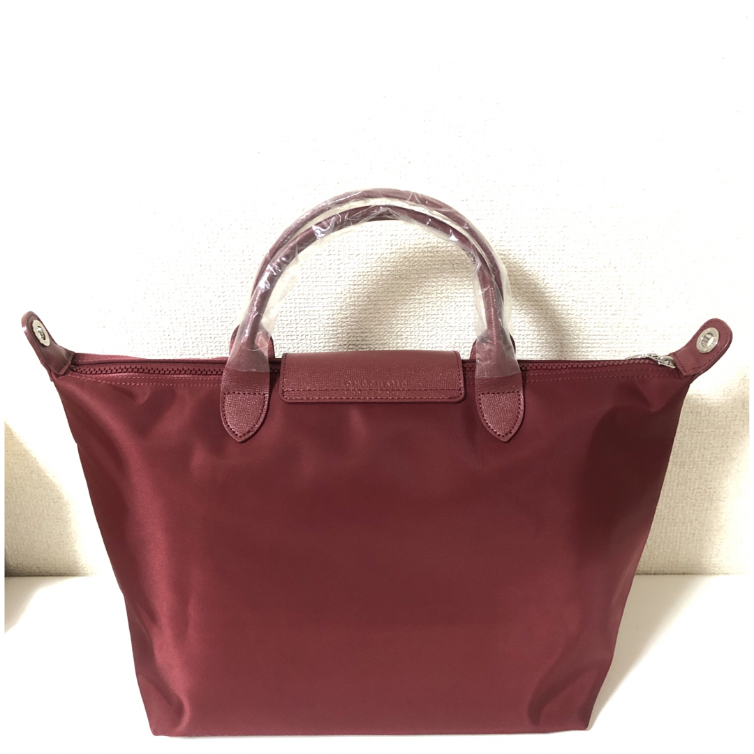 LONGCHAMP(ロンシャン)の【新品】LONGCHAMP プリアージュM ガーネットレッド 2WAY 斜め掛け レディースのバッグ(トートバッグ)の商品写真