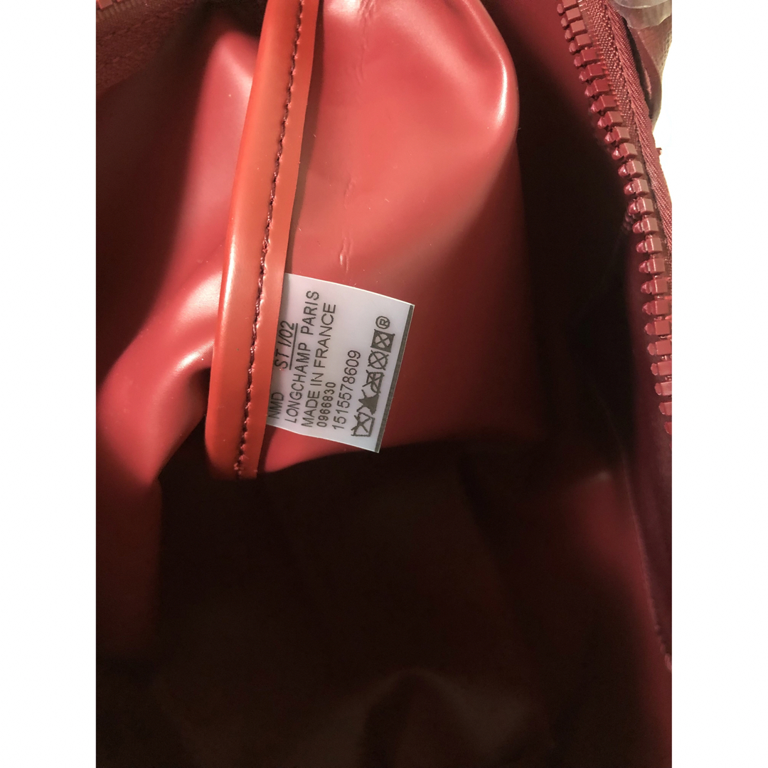 LONGCHAMP(ロンシャン)の【新品】LONGCHAMP プリアージュM ガーネットレッド 2WAY 斜め掛け レディースのバッグ(トートバッグ)の商品写真