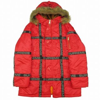 シュプリーム(Supreme)の18AW シュプリーム LOGO TAPE N-3B PARKA ジャケット(フライトジャケット)