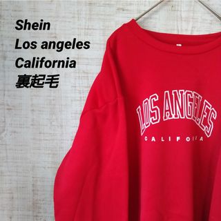 シーイン(SHEIN)のShein los angeles california 裏起毛スウェット(スウェット)