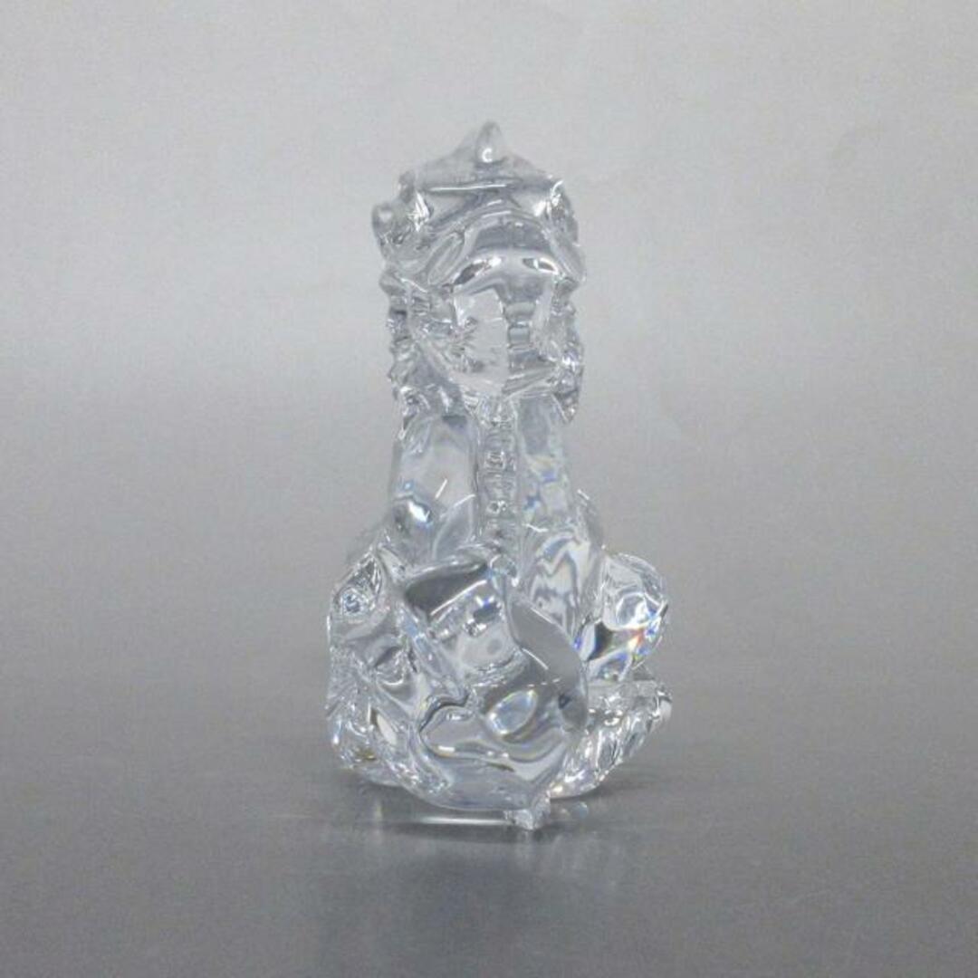 Baccarat(バカラ)のバカラ 小物美品  - クリア 置物/ドラゴン レディースのファッション小物(その他)の商品写真