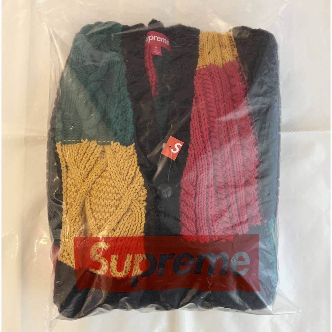 Supreme - Supreme Patchwork Cable Knit Cardiganの通販 by Supreme - Supreme Patchwork Cable Knit Cardiganの通販 by