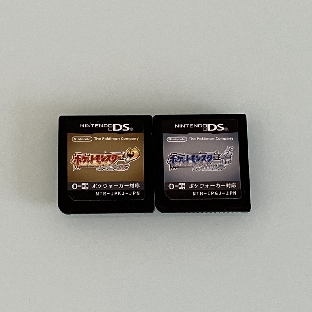 エンタメ/ホビーポケモン ハートゴールド ＋ ソウルシルバー セット DS