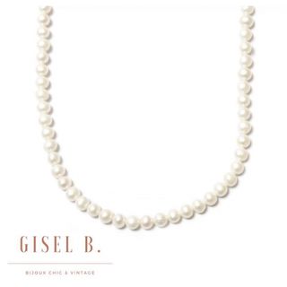 ≪GISEL B.≫ ジゼルベー 真珠 パール 6mm玉 ネックレス 新品タグ付(ネックレス)