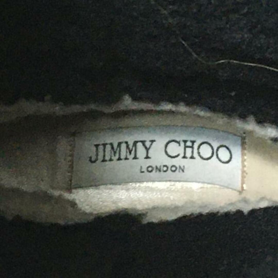 JIMMY CHOO(ジミーチュウ)のジミーチュウ ロングブーツ 37 1/2 - 黒 レディースの靴/シューズ(ブーツ)の商品写真