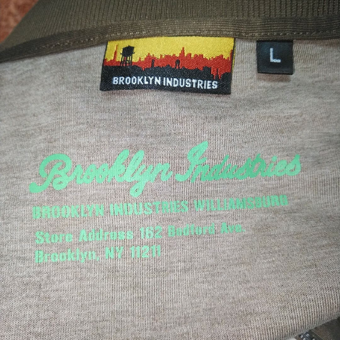 BROOKLYN INDUSTRIES - brooklyn industries トラックジャケット BROOKLYN INDUSTRIES - brooklyn industries トラックジャケット