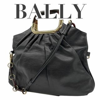 Bally - BALLY バリー ハンドバッグ ブラック系 鞄 バッグ AC983Cの ...