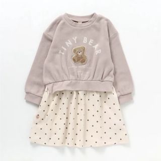 アプレレクール(apres les cours)の【新品未使用】apres les cours tiny bear ワンピース(ワンピース)