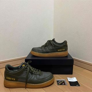 ナイキ(NIKE)のNIKE AIR FORCE 1 GORE-TEX/OLIVE(スニーカー)