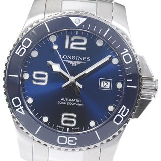 ロンジン(LONGINES)のロンジン LONGINES L3.782.4 ハイドロコンクエスト 自動巻き メンズ 良品 _790782(腕時計(アナログ))