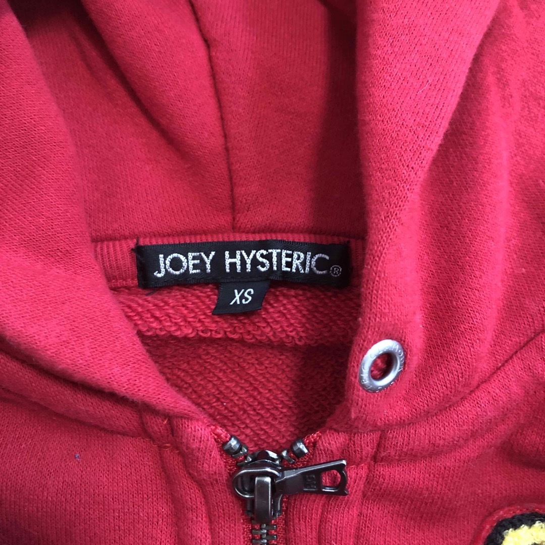 JOEY HYSTERIC(ジョーイヒステリック)のジョーイ　ベアXS パーカー キッズ/ベビー/マタニティのキッズ服男の子用(90cm~)(ジャケット/上着)の商品写真