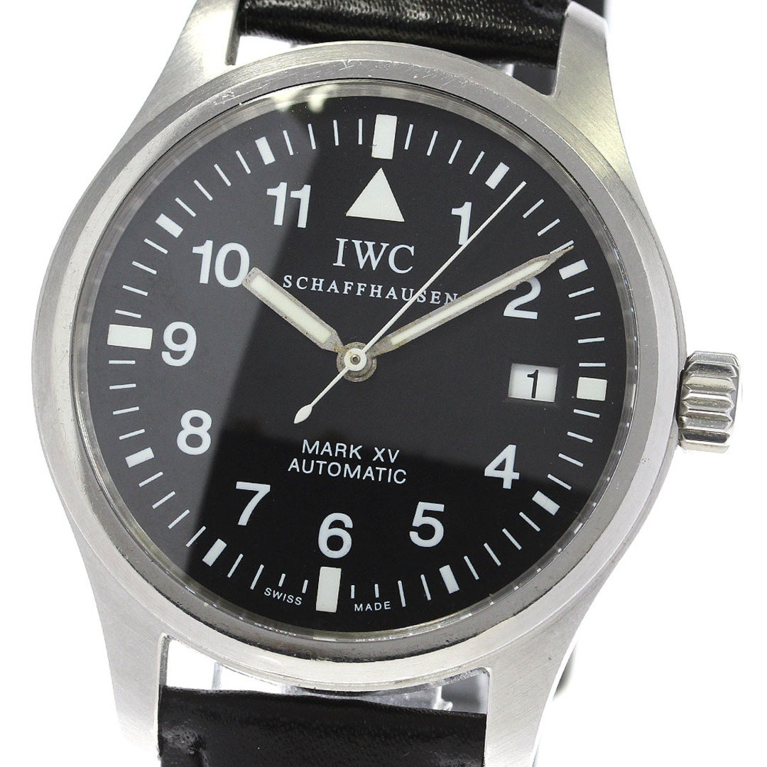 IWC(インターナショナルウォッチカンパニー)のIWC SCHAFFHAUSEN IW325301 パイロットウォッチ マークXV デイト 自動巻き メンズ _795360 メンズの時計(腕時計(アナログ))の商品写真