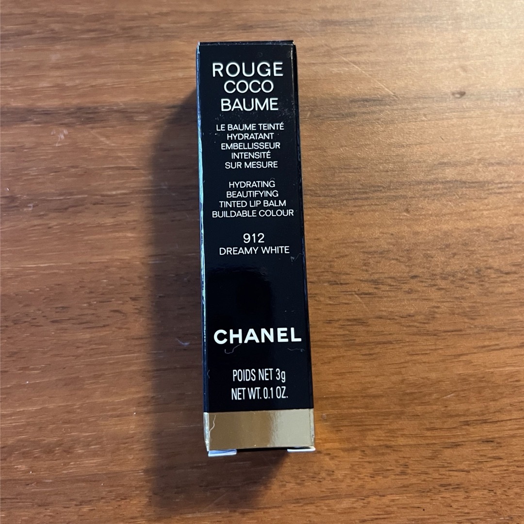 CHANEL(シャネル)のCHANEL シャネル ルージュココ リップボーム 912 ドリーミー ホワイト コスメ/美容のスキンケア/基礎化粧品(リップケア/リップクリーム)の商品写真