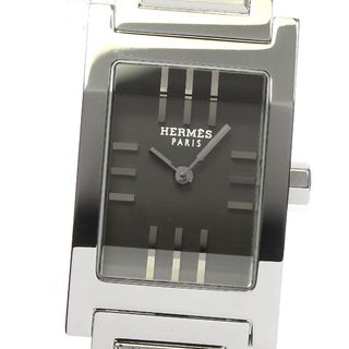 エルメス(Hermes)のエルメス HERMES TA1.210 タンデム クォーツ レディース 美品 _786059(腕時計)