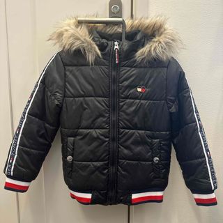 トミーヒルフィガー(TOMMY HILFIGER)のTOMMY HILFIGER　ファーダウンジャケット　ブラック(ジャケット/上着)