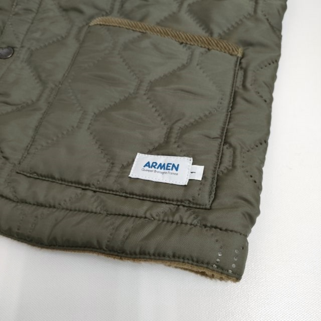 ARMEN(アーメン)のARMEN キルティングジャケット アーメン レディースのジャケット/アウター(ノーカラージャケット)の商品写真