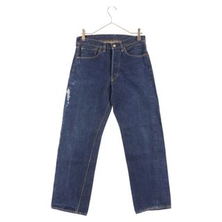 リーバイス(Levi's)のLevi's リーバイス 50s 501XX BIG-E 両面均等V 刻印無し 紙パッチギャラ有り オフセット デニムパンツ インディゴブルー(デニム/ジーンズ)