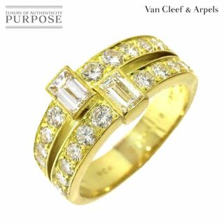 ヴァンクリーフアンドアーペル(Van Cleef & Arpels)のヴァンクリーフ & アーペル Van Cleef & Arpels 11号 リング ダイヤ K18 YG 750 指輪 VLP 90210684(リング(指輪))