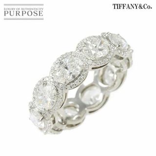 ティファニー(Tiffany & Co.)のティファニー TIFFANY&CO. 9.5号 リング ダイヤ Pt プラチナ 指輪 VLP 90214033(リング(指輪))