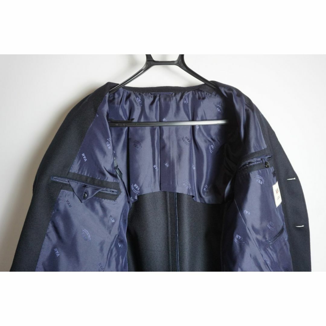 VAN Jacket(ヴァンヂャケット)の22AW VAN JAC. ヴァン ジャケット 金ボタン 紺ブレザー 417N▲ メンズのジャケット/アウター(テーラードジャケット)の商品写真