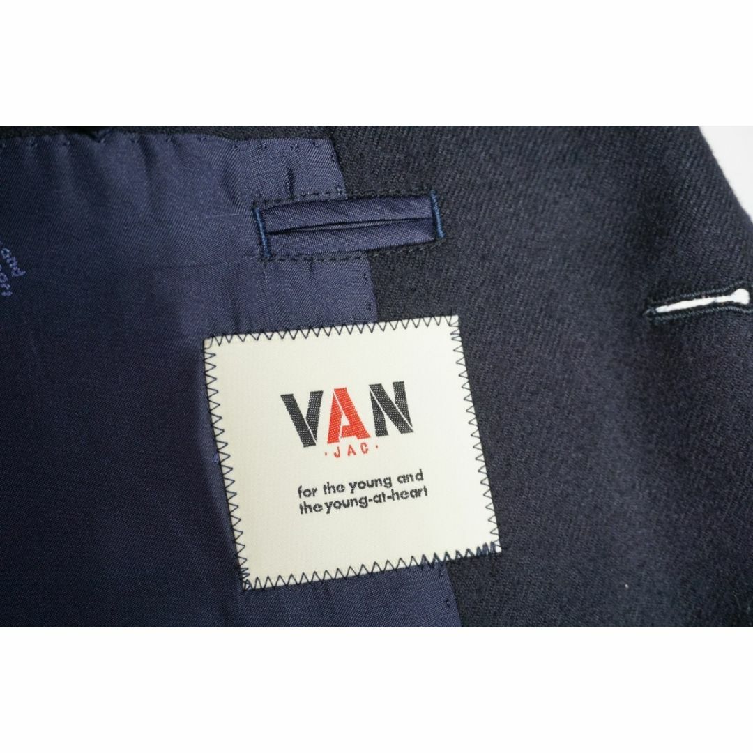 VAN Jacket(ヴァンヂャケット)の22AW VAN JAC. ヴァン ジャケット 金ボタン 紺ブレザー 417N▲ メンズのジャケット/アウター(テーラードジャケット)の商品写真