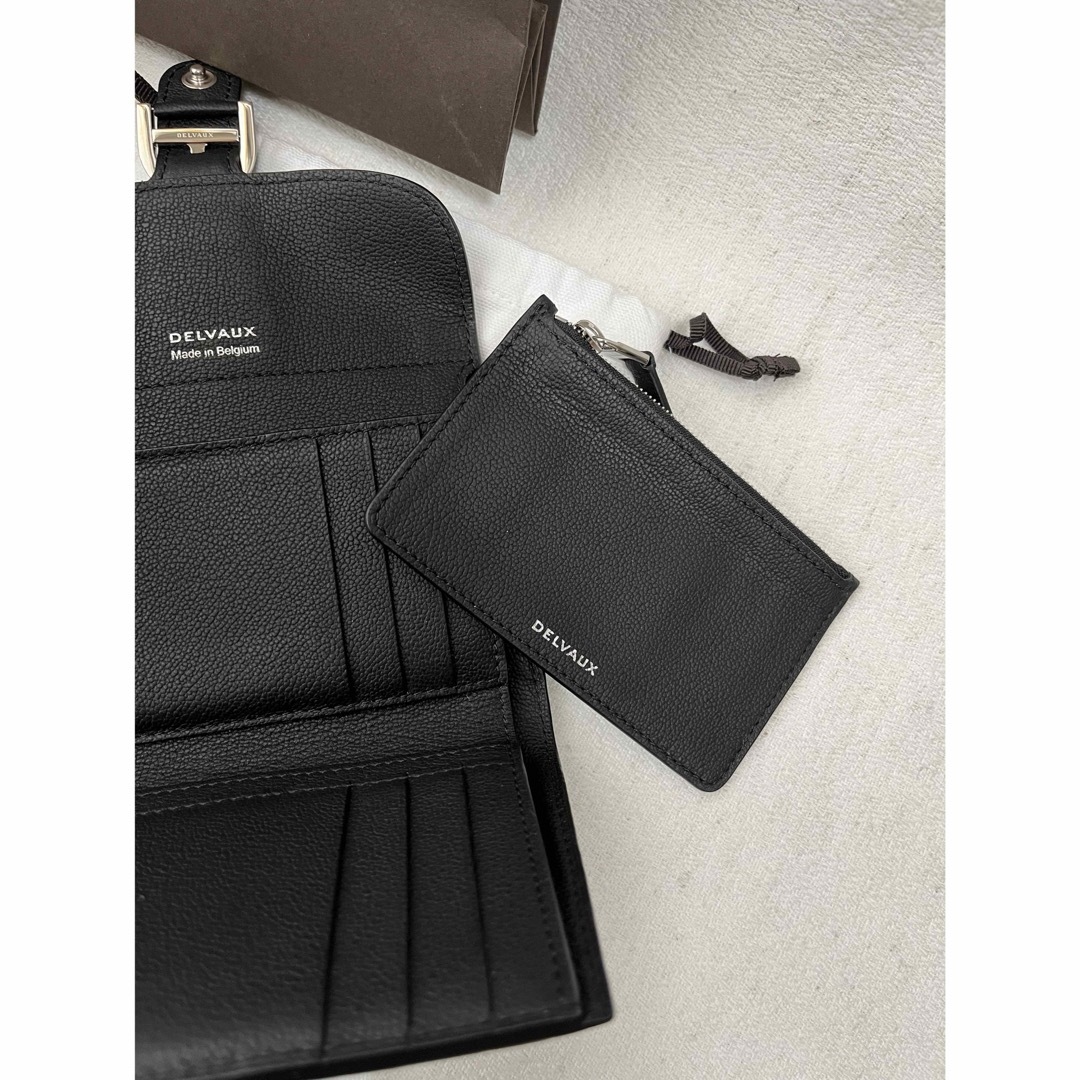 DELVAUX(デルヴォー)のデルヴォー DELVAUX Brillant Compact Wallet BK レディースのファッション小物(財布)の商品写真