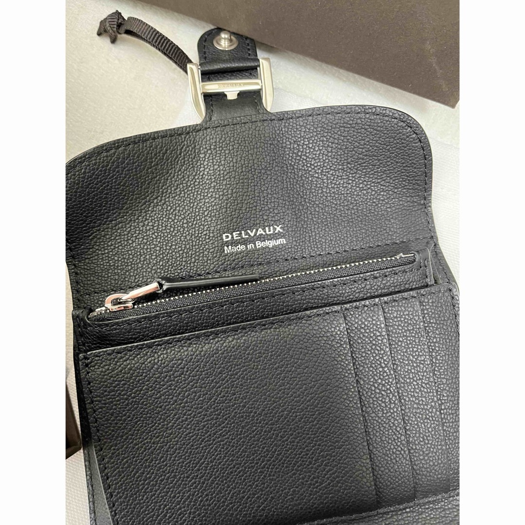 DELVAUX(デルヴォー)のデルヴォー DELVAUX Brillant Compact Wallet BK レディースのファッション小物(財布)の商品写真