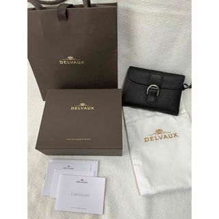 デルヴォー(DELVAUX)のデルヴォー DELVAUX Brillant Compact Wallet BK(財布)