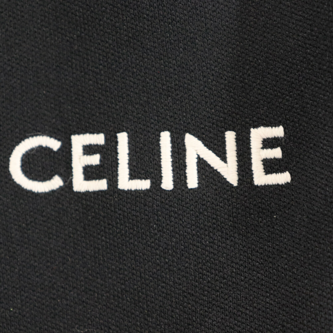 38センチワタリCELINE セリーヌ サイドライン ロゴ ダブルフェイスジャージー トランク パンツ ブラック/レッド 2Z556121O