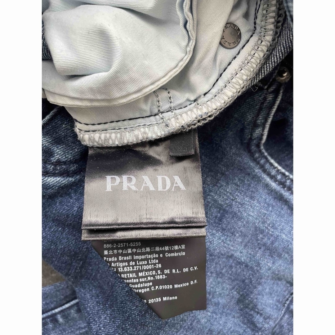 PRADA(プラダ)の専用　プラダ　デニム　トップス　2点セット　スキニージーンズ　ロゴ レディースのパンツ(デニム/ジーンズ)の商品写真