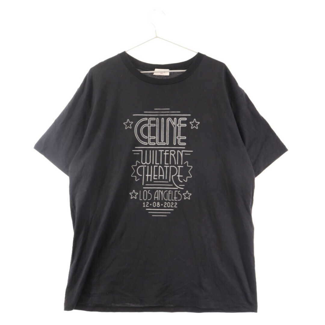 celine(セリーヌ)のCELINE セリーヌ WILTERNプリント ルーズ リミテッドエディション 半袖Tシャツ カットソー ブラック 2X39H671Q メンズのトップス(Tシャツ/カットソー(半袖/袖なし))の商品写真