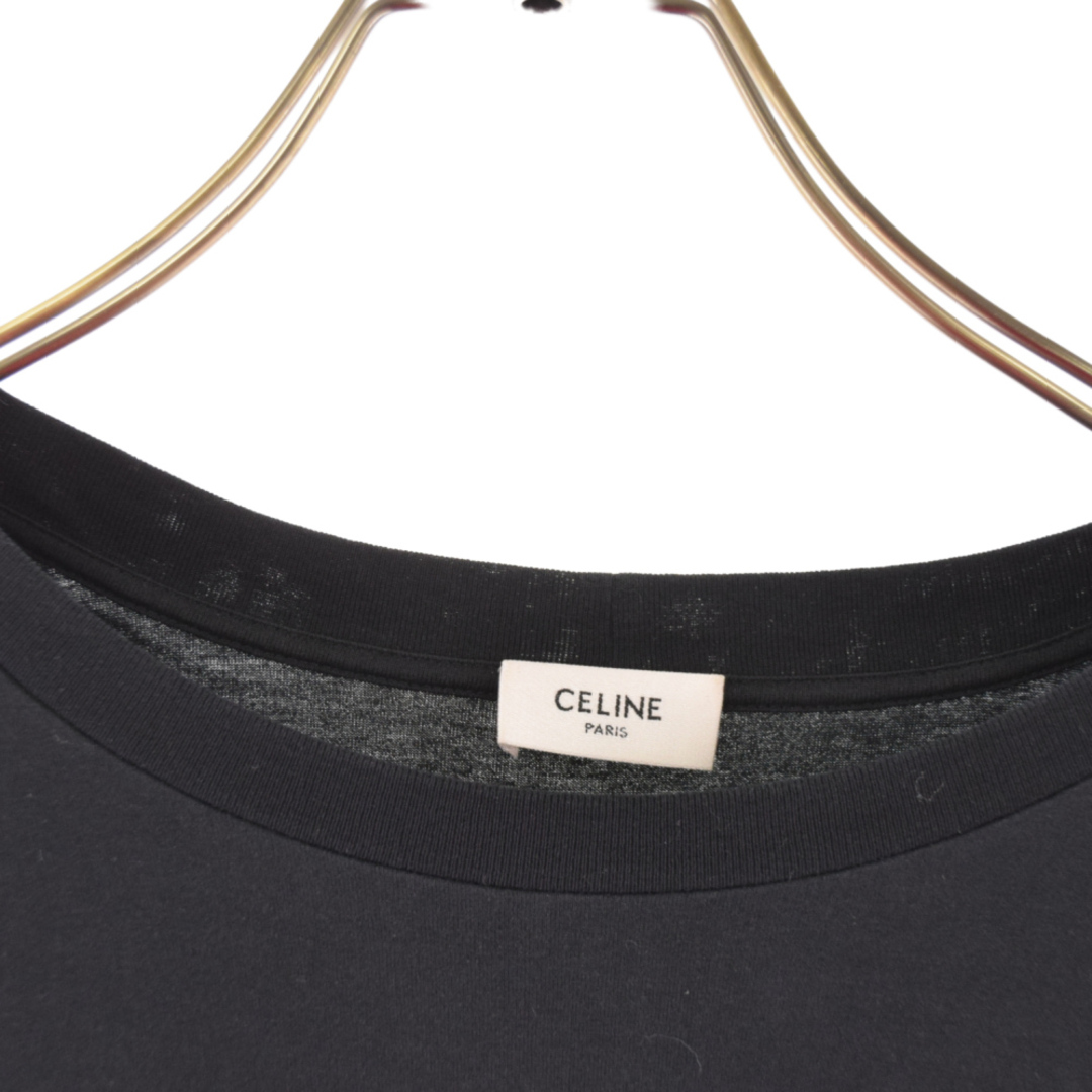 celine(セリーヌ)のCELINE セリーヌ WILTERNプリント ルーズ リミテッドエディション 半袖Tシャツ カットソー ブラック 2X39H671Q メンズのトップス(Tシャツ/カットソー(半袖/袖なし))の商品写真