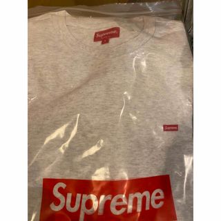 シュプリーム(Supreme)のsmall logo supreme グレー　 L(Tシャツ(半袖/袖なし))