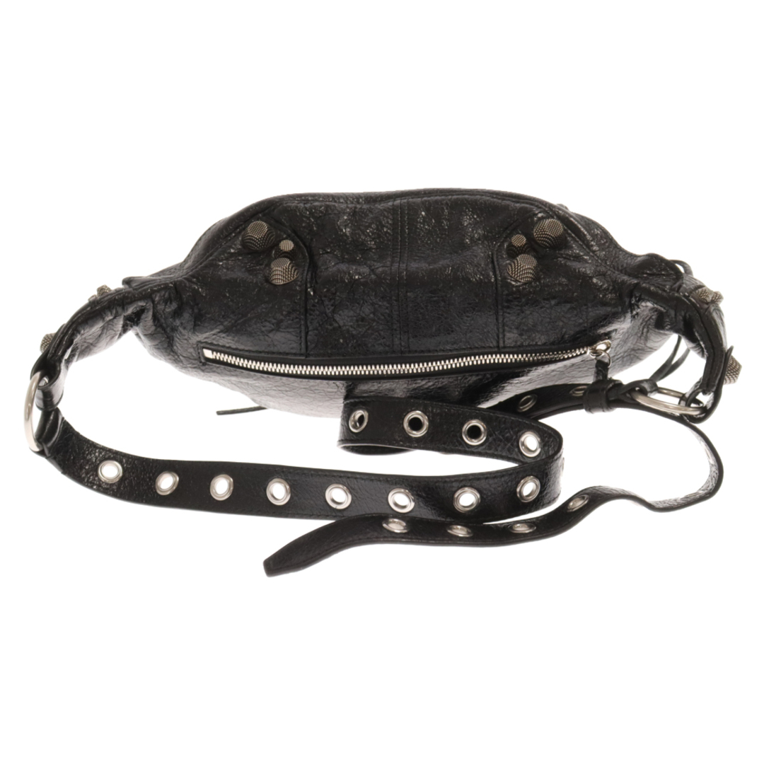 Balenciaga(バレンシアガ)のBALENCIAGA バレンシアガ Le Cagole Belt Bag Medium ルカゴール スタッズ ベルトショルダーバッグ 742014 ブラック メンズのバッグ(ショルダーバッグ)の商品写真