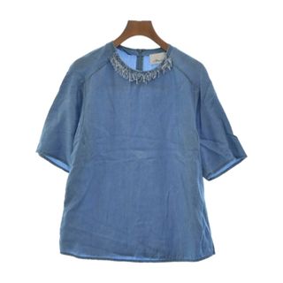 スリーワンフィリップリム(3.1 Phillip Lim)の3.1 Phillip Lim カジュアルシャツ 2(M位) 青 【古着】【中古】(シャツ/ブラウス(長袖/七分))