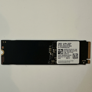 1220時間 同梱可能 NVME 256Gb M.2 2280 SSD (PCパーツ)